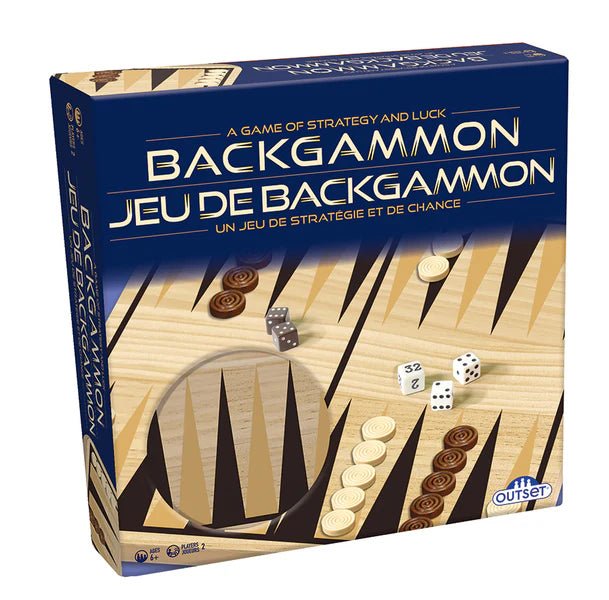 Backgammon (Wood) - WiredVillage Games - WiredVillage Games